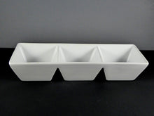 #14053 DISH 13.25" X 4.25" RECTANGLE 3 SECTION (8 OZ.)
