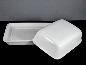 #6615 DISH 7" X 5" RECTANGLE BUTTER W/COVER