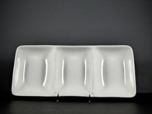 #8337 DISH 15" X 6.5" RECTANGLE 3 SECTION (16 OZ.)