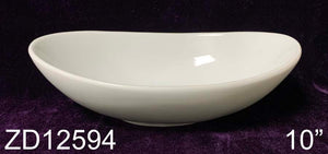 #12594 10" Oval Bowl