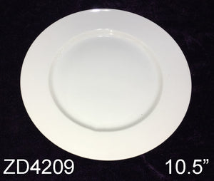 #4475-2 10" Round Wide Rim Plate